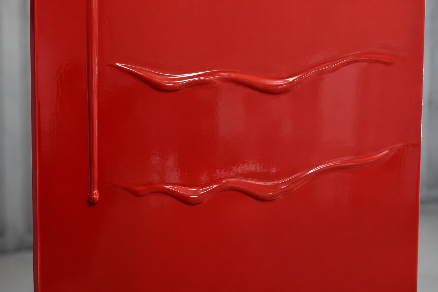 Paint runs and sags coating defect