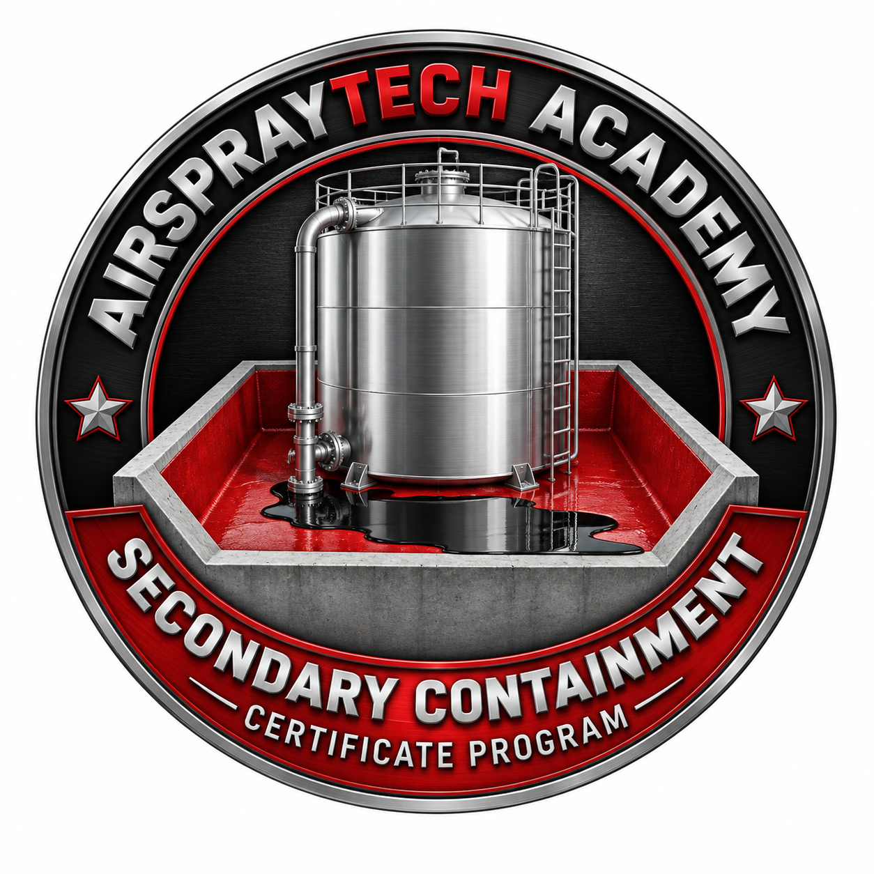 AirSprayTech Academy Secondary Containment Certificate Program