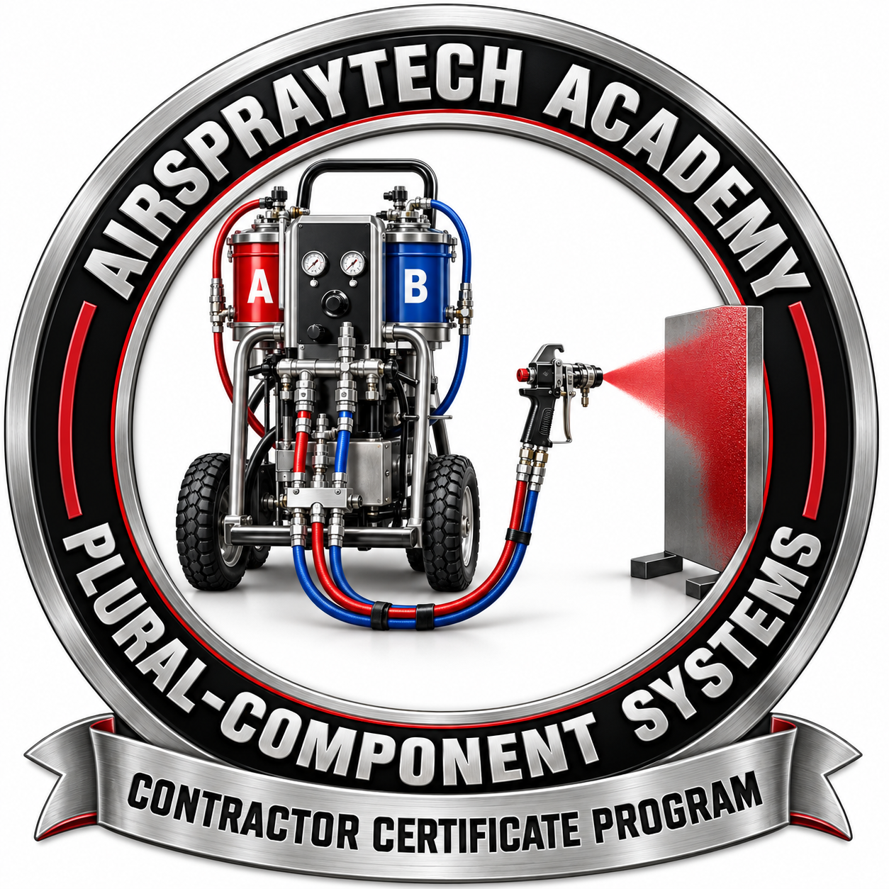 AirSprayTech Academy Portable Plural-Component Coating Systems Contractor Certificate Program
