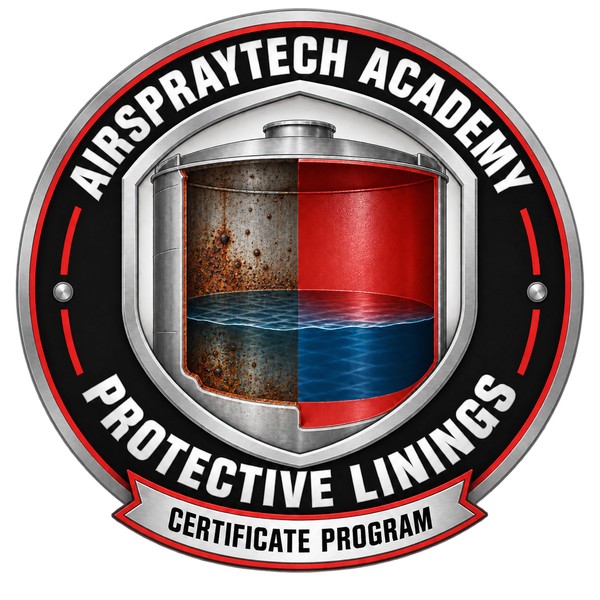 AirSprayTech Academy Protective Linings Certificate Program emblem