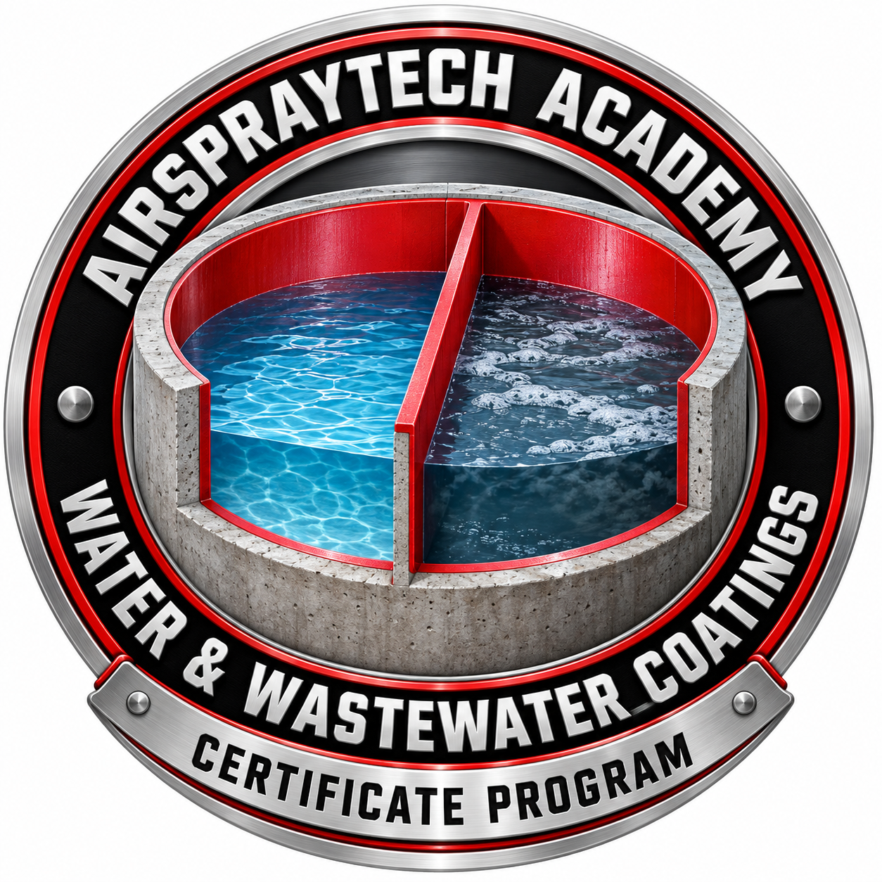 AirSprayTech Academy Water and Wastewater Protective Coating Systems Certificate Program