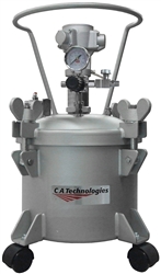 Pressure Pot 2.5 Gallon single regulated air agitator