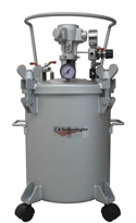 C.A. Technologies 51-504 5 Gal pressure pot with Dual Reg and Air Agit
